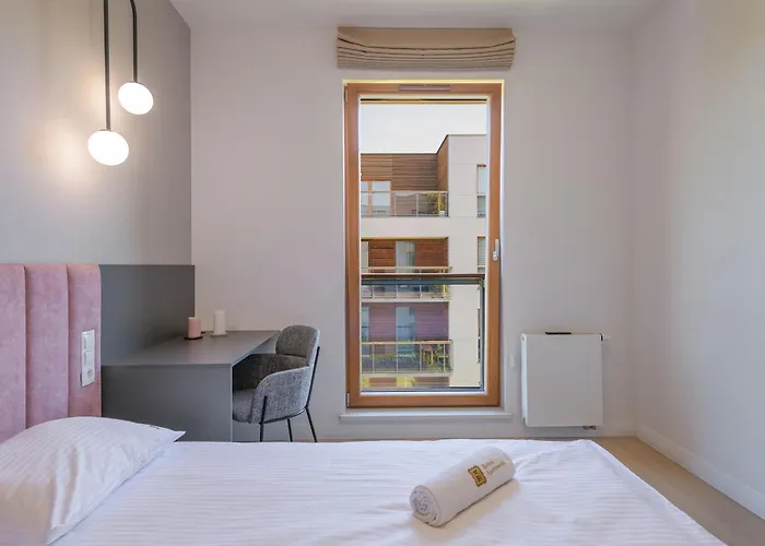 公寓 Rolling Stone - Nadmorski Dwor Premium *